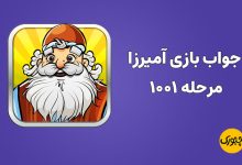 جواب بازی آمیرزا مرحله‌ ۱۰۰۱